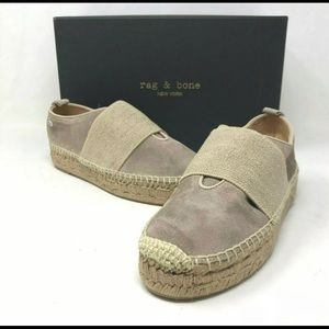 Rag and bone canvas shoe